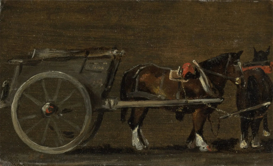 Paard en wagen - John Constable