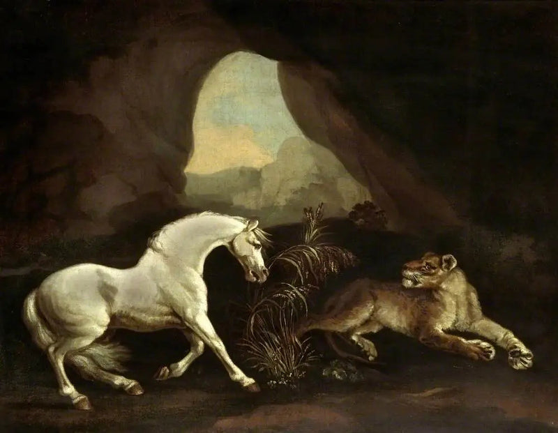 Paard en leeuwin - George Stubbs

Source:
Cheval et lionne - George Stubbs
