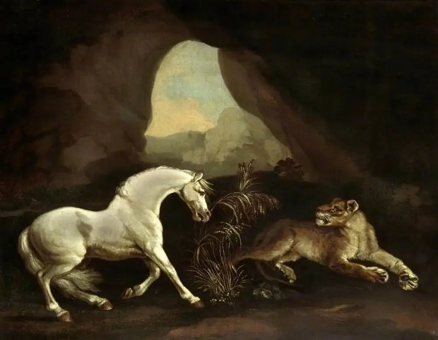 Paard en leeuwin - George Stubbs

Source:
Cheval et lionne - George Stubbs