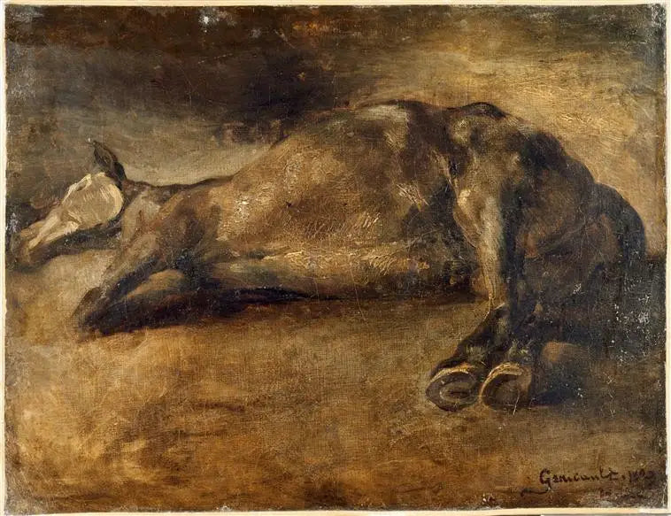 Dode paard - Théodore Géricault