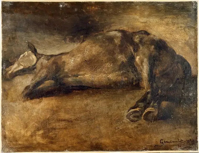 Dode paard - Théodore Géricault