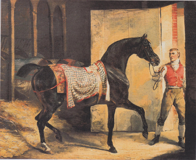 Paard dat de stal verlaat - Théodore Géricault