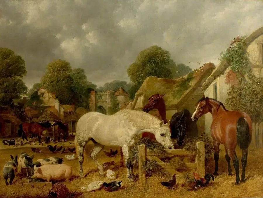Paarden in een omheining - John Frederick Herring, Sr.

Source:
Chevaux dans un enclos - John Frederick Herring, Sr.