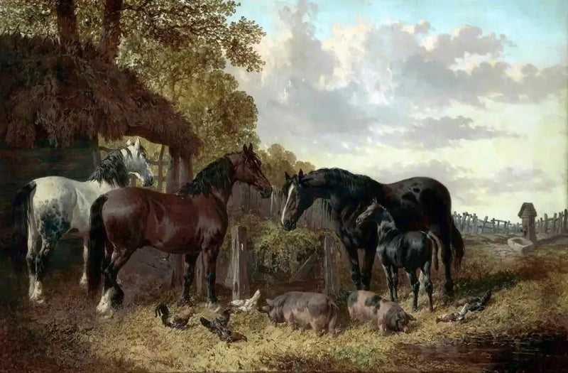 Paarden, varkens en gevogelte - John Frederick Herring, Sr.

Source:
Chevaux, porcs et volailles - John Frederick Herring, Sr.