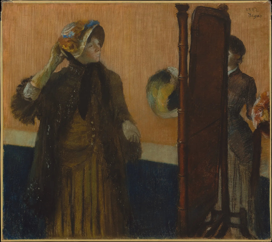 Bij de modeontwerpster - Edgar Degas