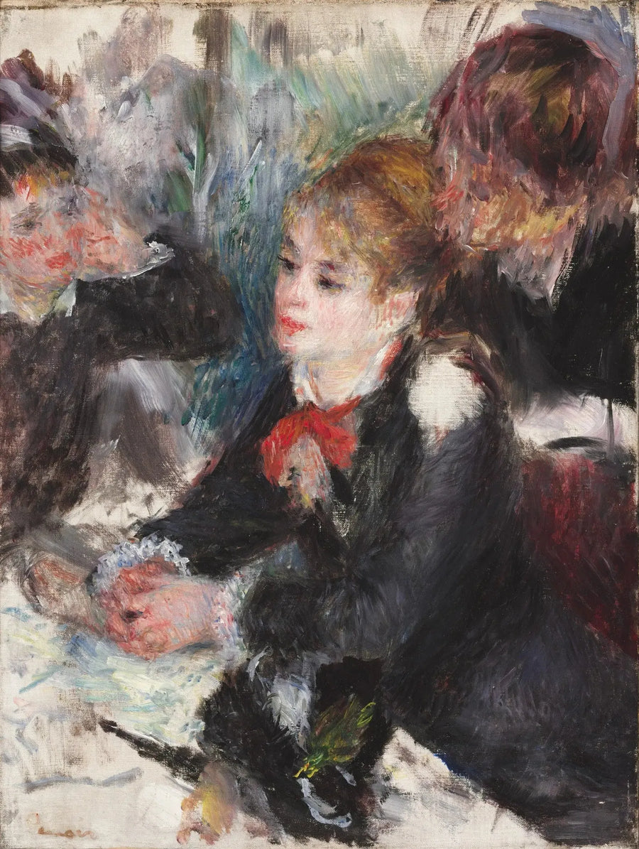 Bij de modeontwerpster - Pierre-Auguste Renoir