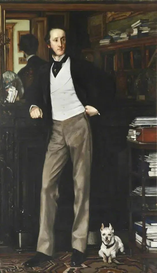 Chichester Samuel Parkinson-Fortescue (1823–1898), baron Carlingford en 2e baron Clermont - James Tissot

Source:
Chichester Samuel Parkinson-Fortescue (1823–1898), baron Carlingford et 2e baron Clermont - James Tissot