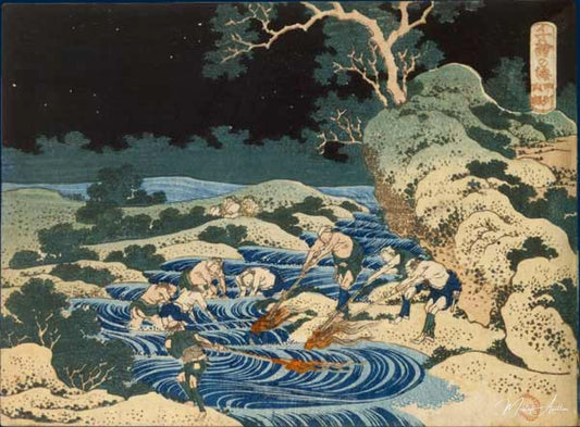 Chie no umi - Katsushika Hokusai - Reproductions de tableaux et peintures haut de gamme