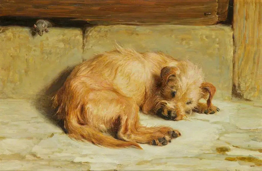 Wachthond - Briton Rivière

Source:
Chien de garde - Briton Rivière