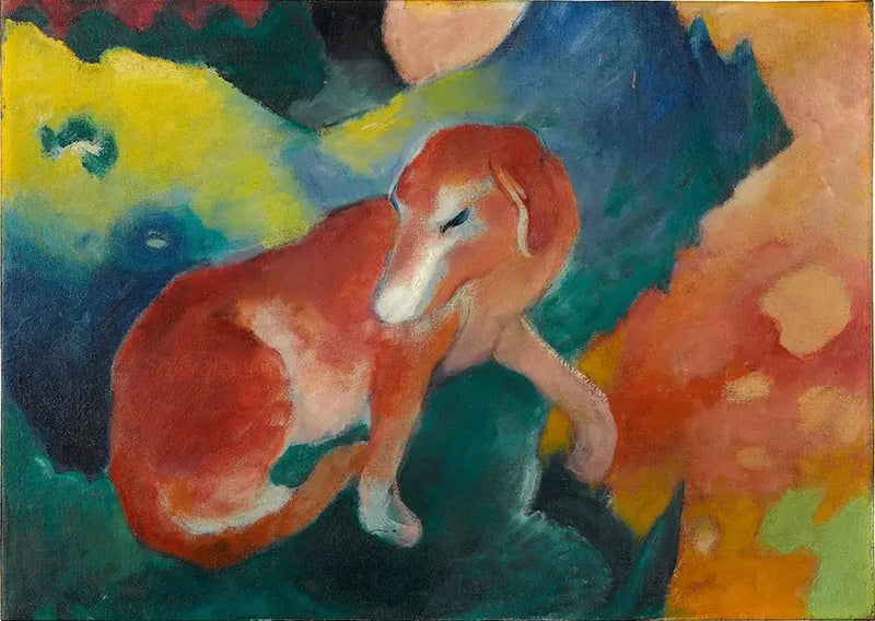 rode hond - Franz Marc