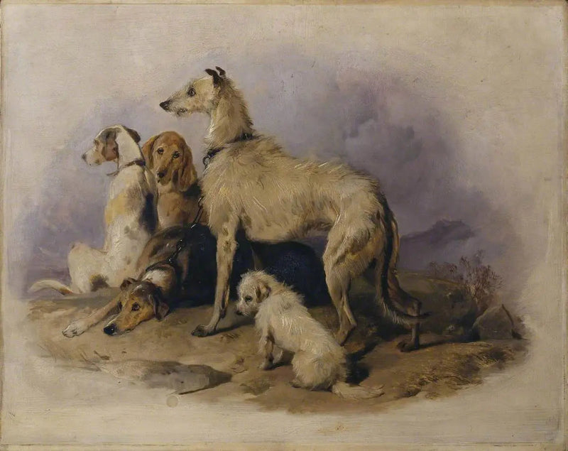 Hogelandse honden - Edwin Henry Landseer

Source:
Chiens des Highlands - Edwin Henry Landseer