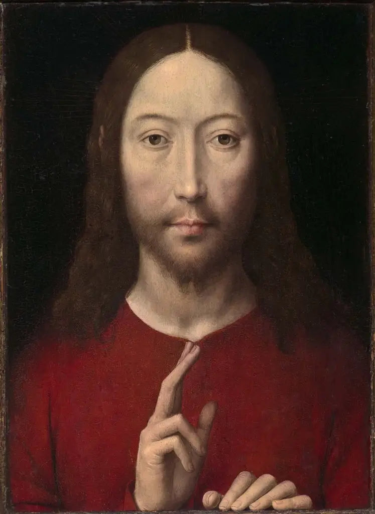 Zegenende Christus - Hans Memling