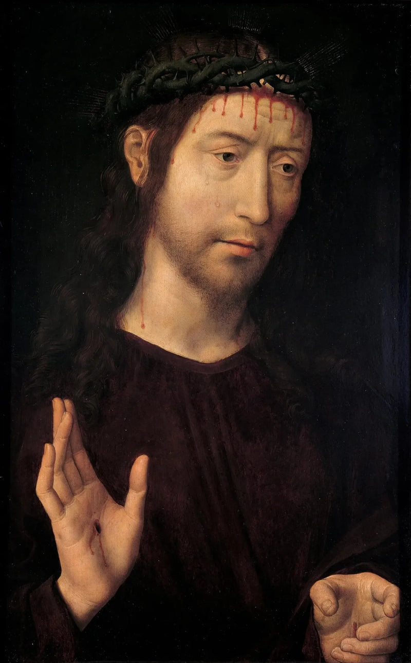 Zegenende Christus - Hans Memling