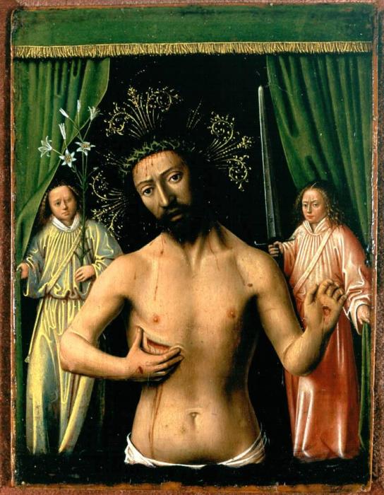 Christus van het lijden - Petrus Christus
