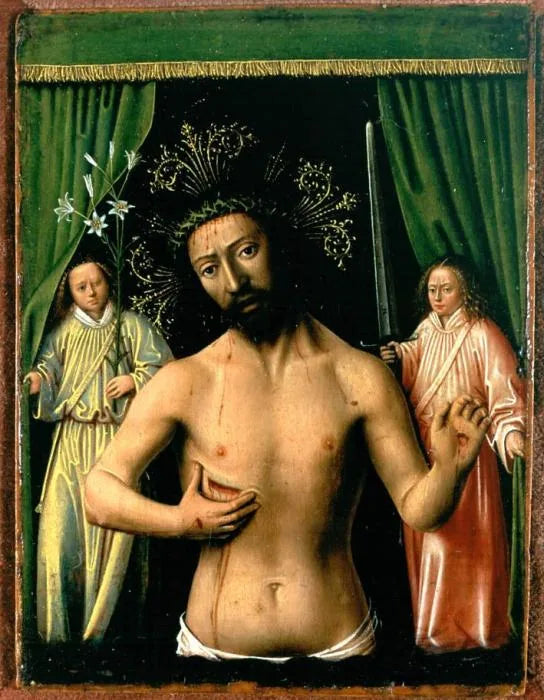 Christus van het lijden - Petrus Christus