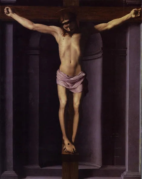 Christus aan het kruis - Bronzino