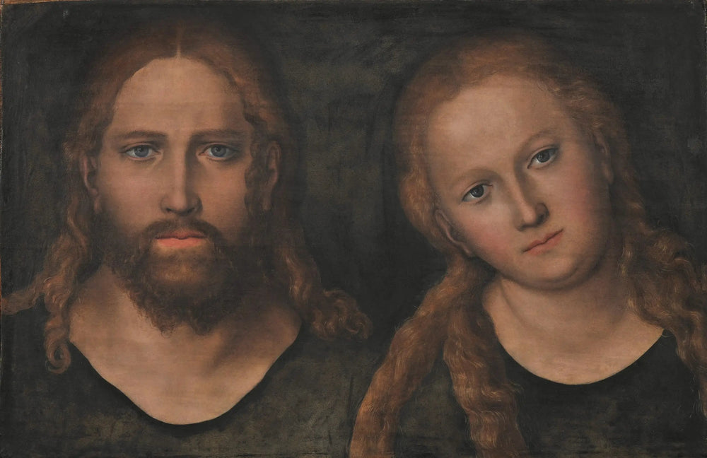 Christ et Marie - Lucas Cranach the Elder - Alpha Reproduction