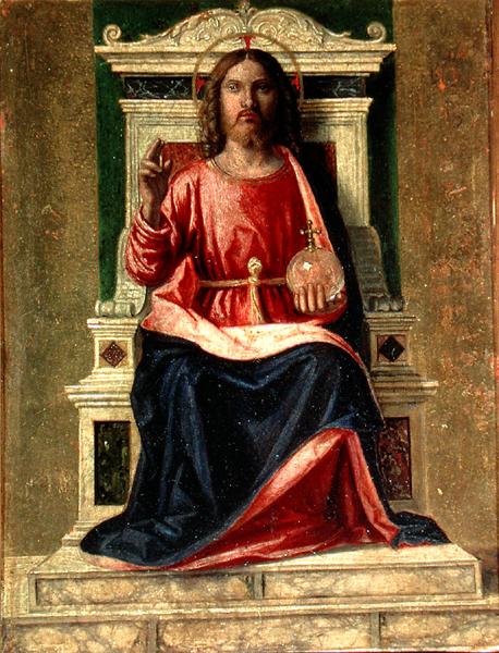 Christus ingehuldigd - Cima da Conegliano