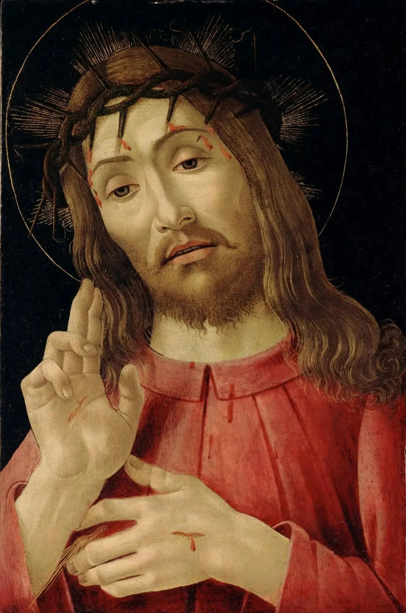 De Zegenende Verlosser - Sandro Botticelli