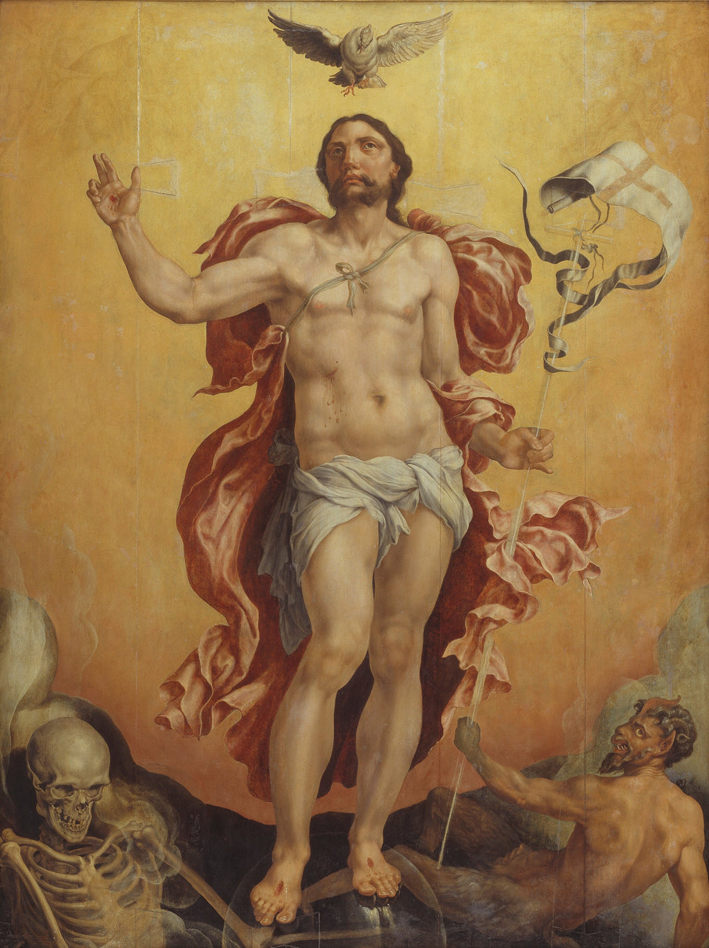 Christ victorieux du péché et de la mort - Maarten van Heemskerck