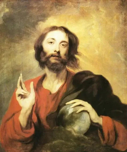 Christus Salvator Mundi - Antoine van Dyck

Source:
Christus Salvator Mundi - Antoine van Dyck