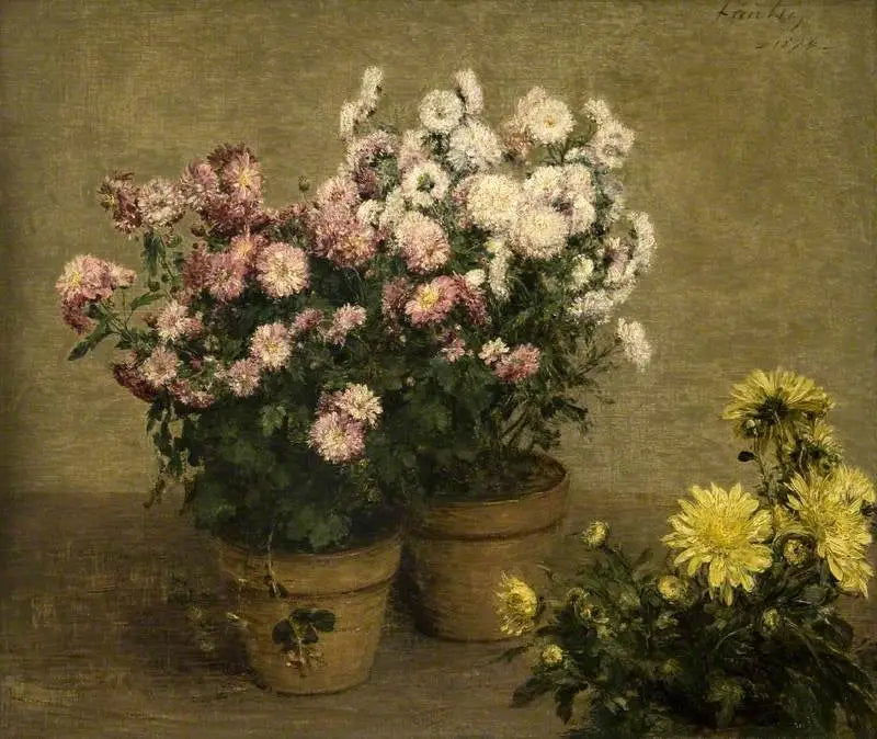 Chrysanten - Henri Fantin-Latour

Source:
Chrysanthèmes - Henri Fantin-Latour
