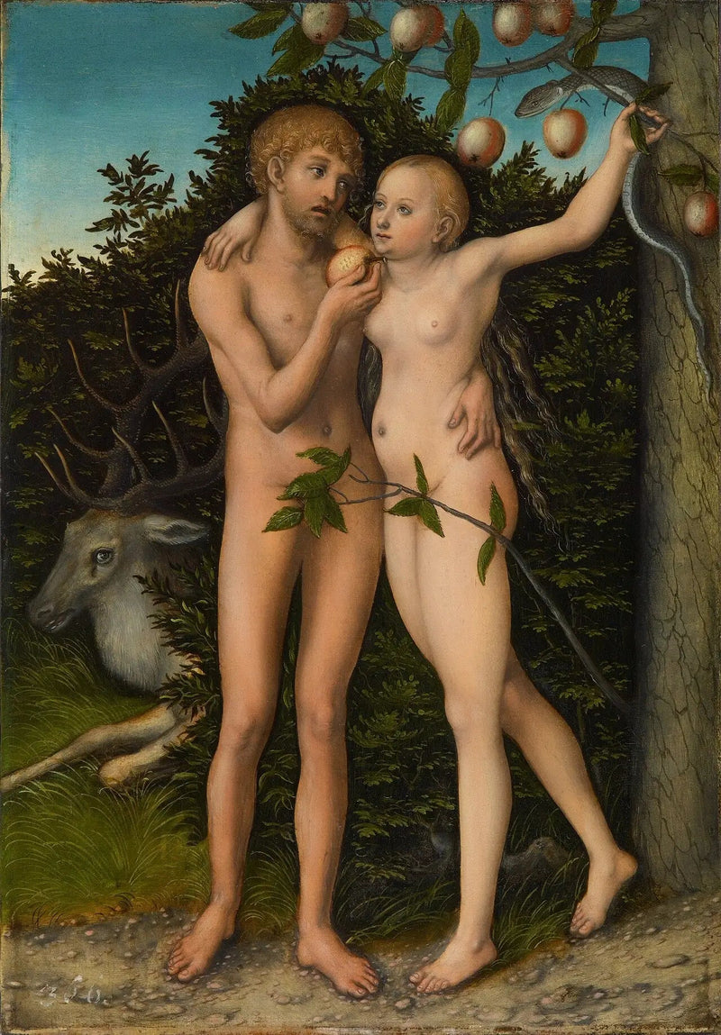 Val van de man - Lucas Cranach de Oude