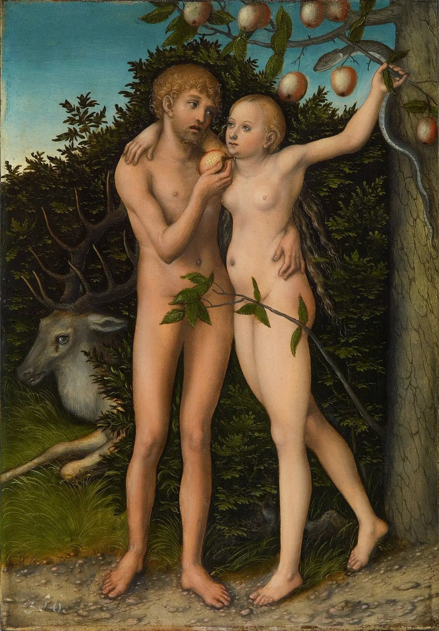 Val van de man - Lucas Cranach de Oude