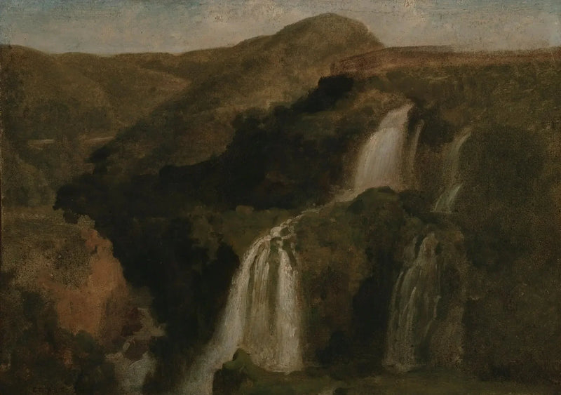 Vallei van Tivoli - Jean-Baptiste Camille Corot