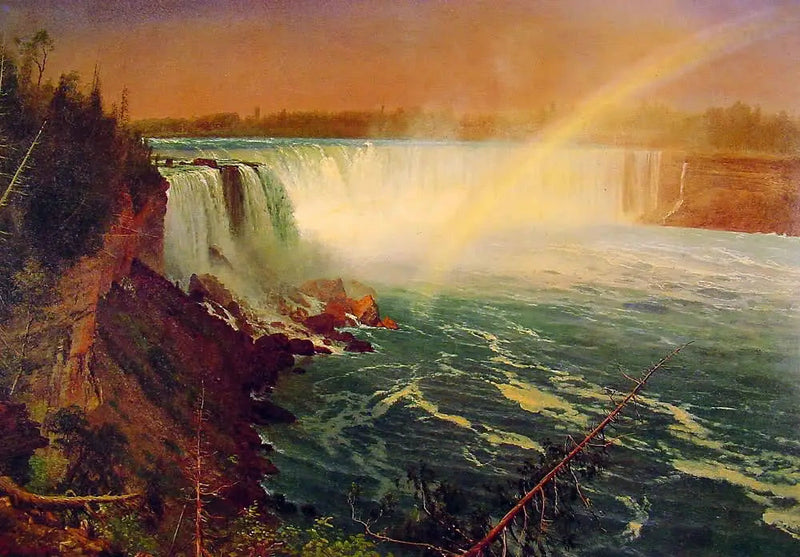 Niagara Falls met regenboog - Albert Bierstadt

Source:
Chutes du Niagara avec arc-en-ciel - Albert Bierstadt