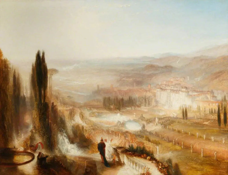 Cicero in zijn Villa in Tusculum - J. M. W. Turner
