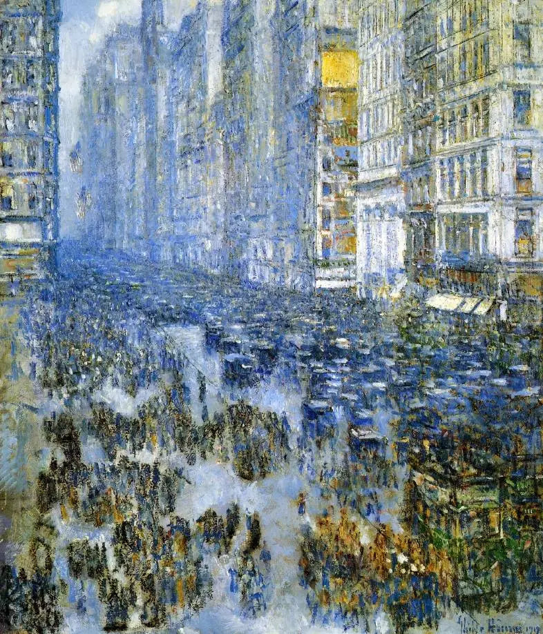 Vijfde Avenue - Childe Hassam

Source:
Cinquième Avenue - Childe Hassam