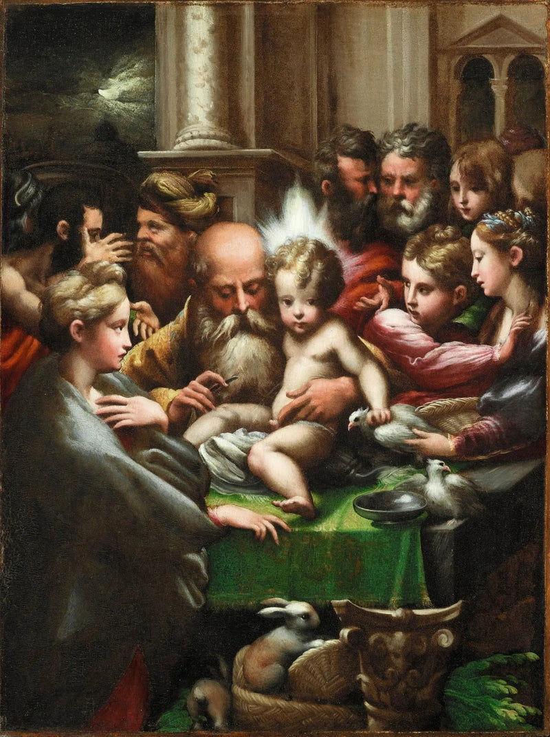 Besnijdenis van Jezus - Parmigianino