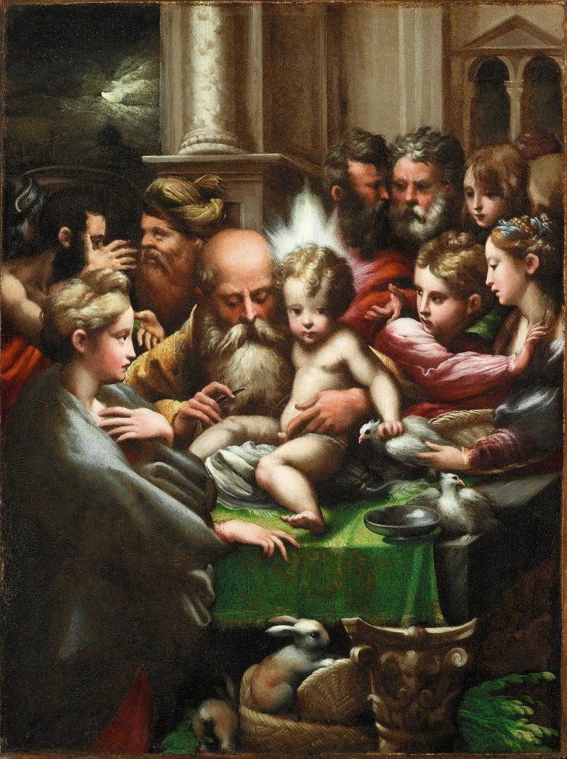 Besnijdenis van Jezus - Parmigianino