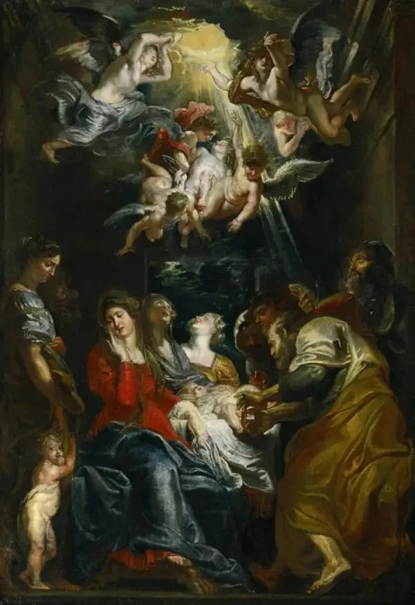 Circumcisie van Christus, Wenen - Peter Paul Rubens