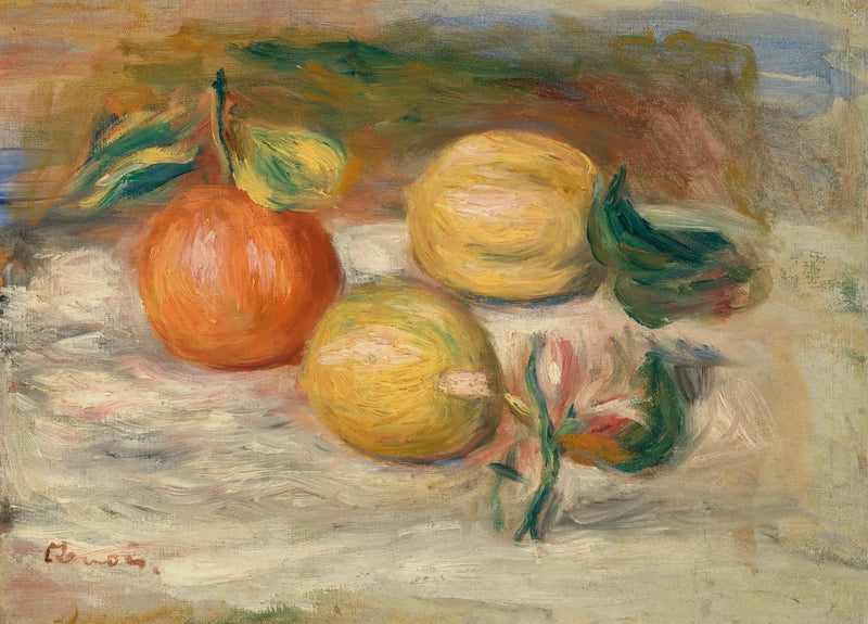 Citroenen en Sinaasappel (Citroenen en sinaasappel) - Pierre-Auguste Renoir