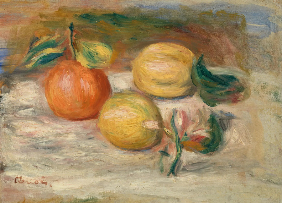 Citroenen en Sinaasappel (Citroenen en sinaasappel) - Pierre-Auguste Renoir