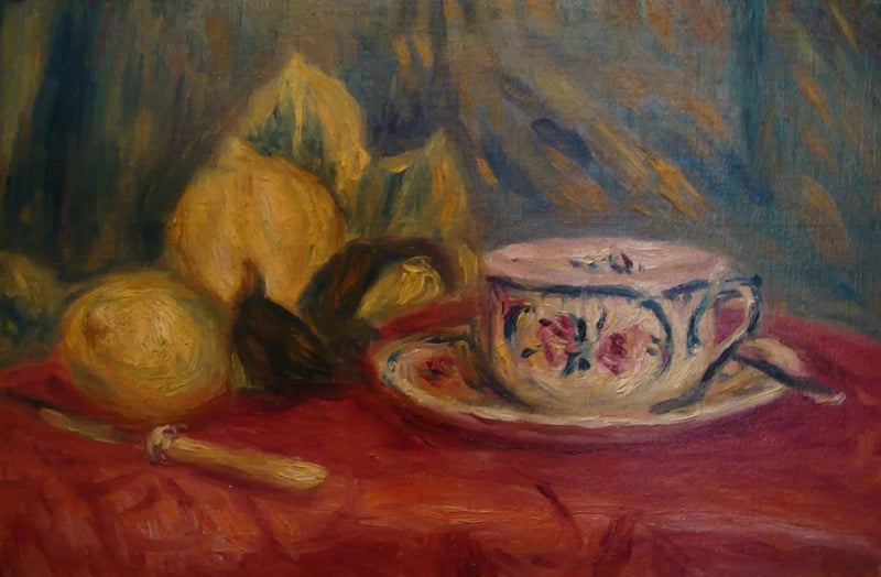 Citroenen en Theekopje, Cagnes - Pierre-Auguste Renoir