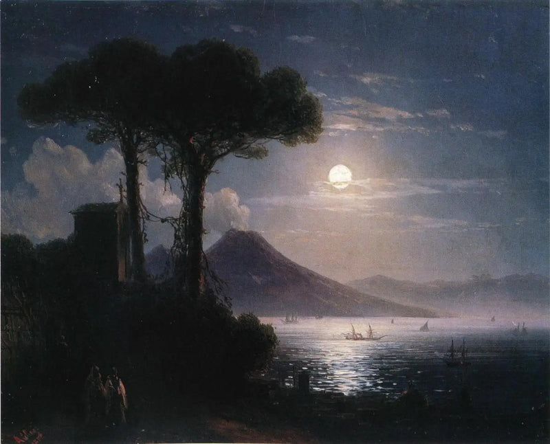 Maanlicht in Napels - Ivan Aïvazovski

Source:
Clair de lune à Naples - Ivan Aïvazovski
