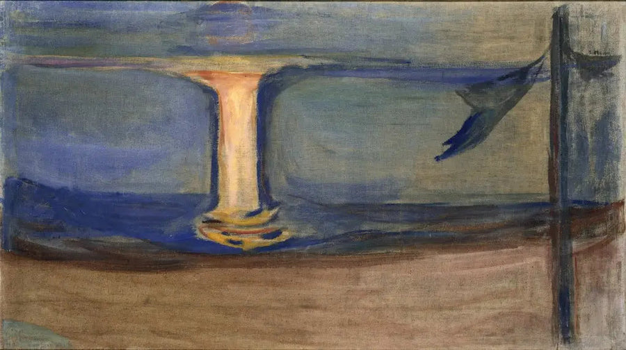 Maanlicht op zee (Fries Reinhardt) - Edvard Munch