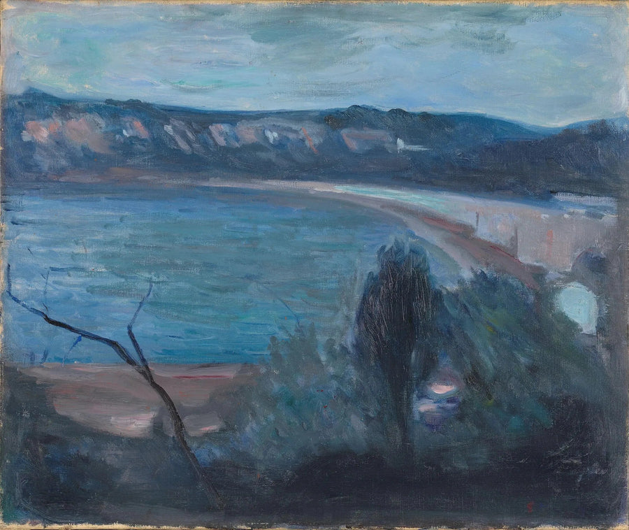 Maanlicht nabij de Middellandse Zee - Edvard Munch