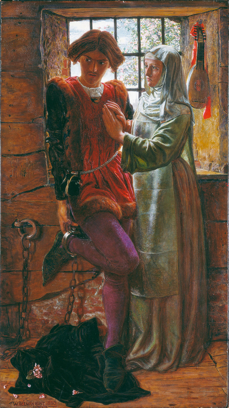 Claudio en Isabelle - William Holman Hunt