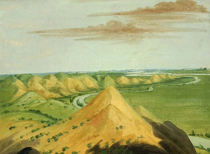 Clay Bluffs, twintig mijl boven de Mandans - George Catlin

Source:
Clay Bluffs, à vingt milles au-dessus des Mandans - George Catlin