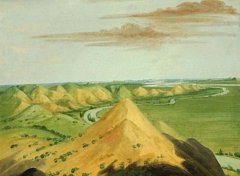 Clay Bluffs, twintig mijl boven de Mandans - George Catlin

Source:
Clay Bluffs, à vingt milles au-dessus des Mandans - George Catlin