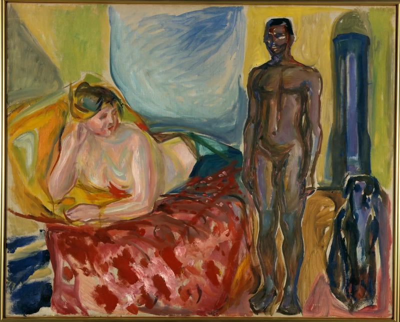 Cleopatra en de Slavin - Edvard Munch