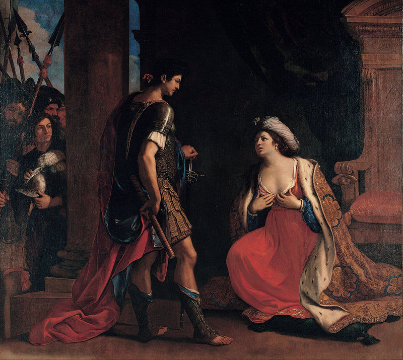 Cleopatra en Octavius - Guercino