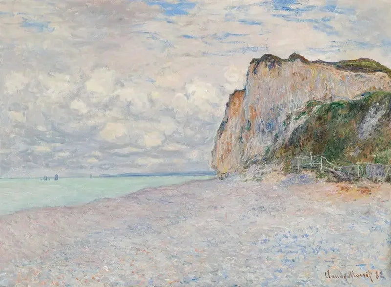 Klippen bij Dieppe - Claude Monet
