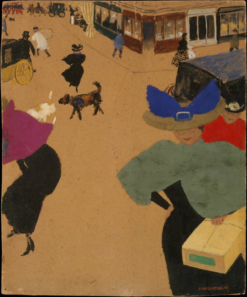 Straathoek in Parijs - Félix Vallotton

Source:
Coin de rue à Paris - Félix Vallotton