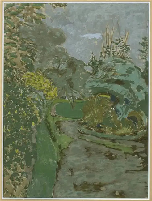Coin van het park, Amfreville - Édouard Vuillard