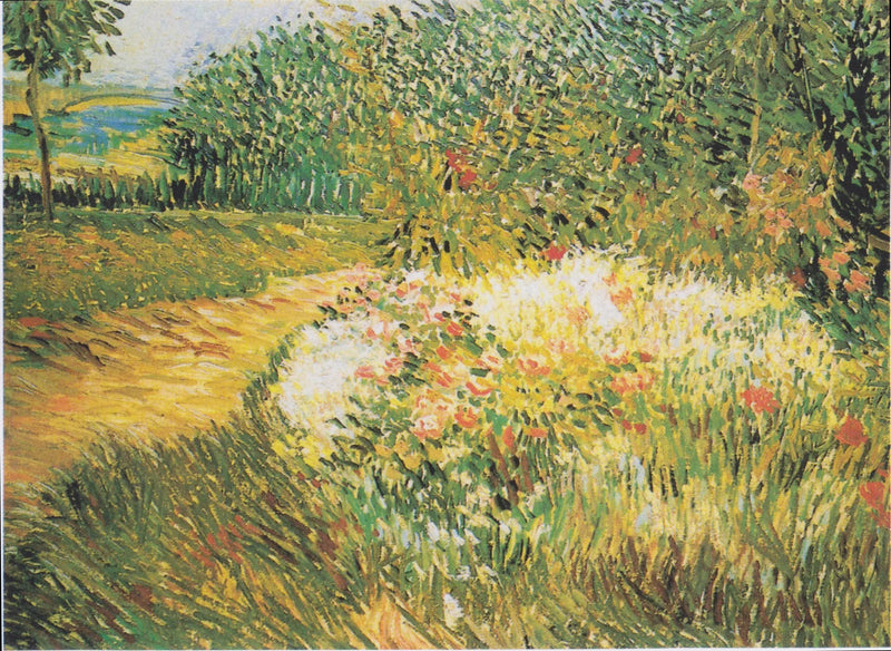 Hoek van het Voyer d'Argenson-park in Asnières - Vincent van Gogh